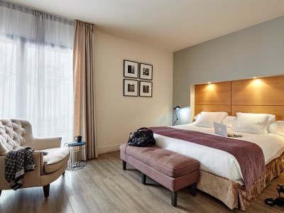 bedroom - hotel barcelona catedral - barcelona, spain
