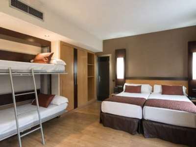 bedroom 4 - hotel catalonia atenas - barcelona, spain