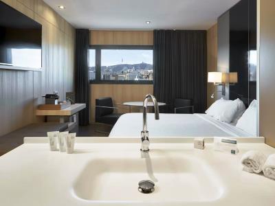 bedroom 3 - hotel ac sants - barcelona, spain
