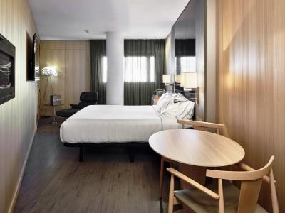 bedroom 4 - hotel ac sants - barcelona, spain