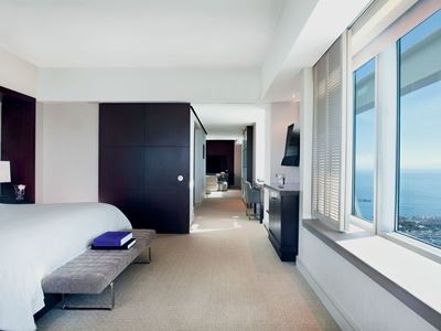 bedroom 1 - hotel arts - barcelona, spain
