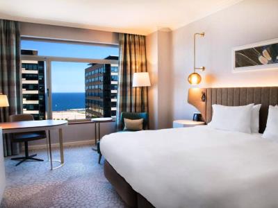 bedroom 2 - hotel hilton diagonal mar - barcelona, spain