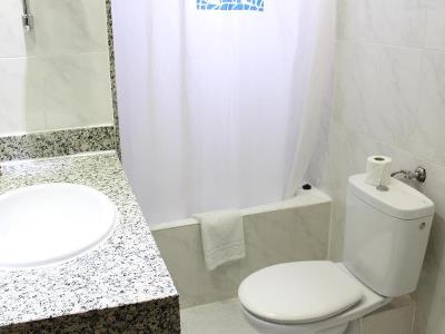 bathroom - hotel ramblas - barcelona, spain