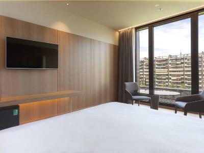 bedroom 1 - hotel ac hotel diagonal l'illa - barcelona, spain