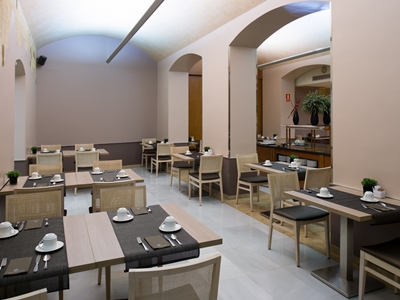 restaurant 1 - hotel catalonia plaza catalunya - barcelona, spain