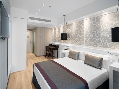 bedroom 4 - hotel catalonia plaza catalunya - barcelona, spain