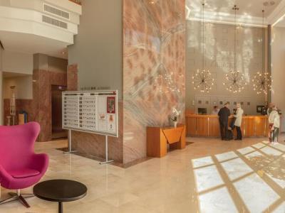 lobby - hotel rh princesa - benidorm, spain