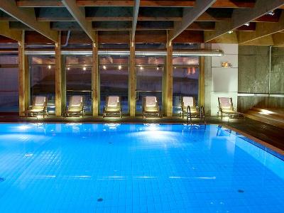 outdoor pool - hotel abba burgos - burgos, spain