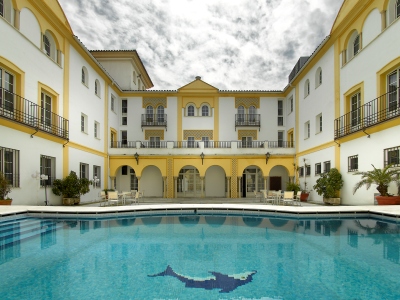 outdoor pool - hotel macia alfaros - cordoba, spain