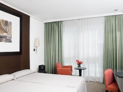 bedroom 3 - hotel abba playa gijon - gijon, spain