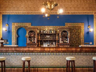 bar - hotel alhambra palace - granada, spain