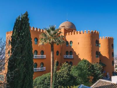 exterior view - hotel alhambra palace - granada, spain
