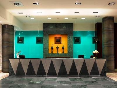 lobby - hotel macia real de la alhambra - granada, spain