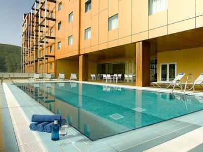 outdoor pool - hotel macia real de la alhambra - granada, spain