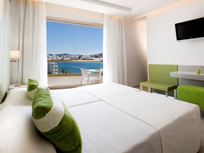 bedroom 2 - hotel torre del mar - ibiza town, spain