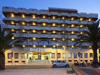exterior view - hotel royal plaza - ibiza town, spain