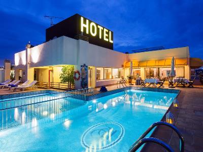 outdoor pool - hotel royal plaza - ibiza town, spain