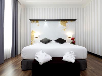 bedroom - hotel intur palacio san martin - madrid, spain
