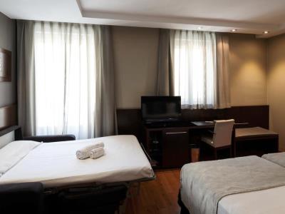 bedroom 3 - hotel catalonia goya - madrid, spain