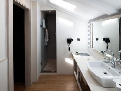 bathroom 1 - hotel catalonia goya - madrid, spain
