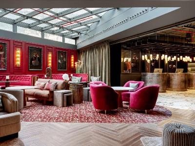 lobby 1 - hotel radisson red madrid - madrid, spain