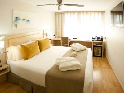 bedroom 1 - hotel senator castellana - madrid, spain