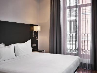 bedroom - hotel ac recoletos - madrid, spain