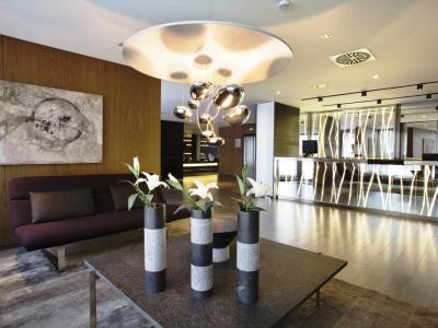 lobby - hotel ac atocha - madrid, spain