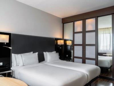bedroom 1 - hotel ac madrid feria - madrid, spain