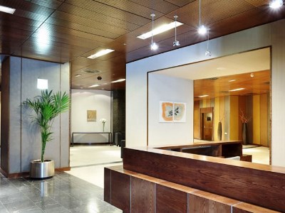 lobby - hotel eurostars suites mirasierra - madrid, spain
