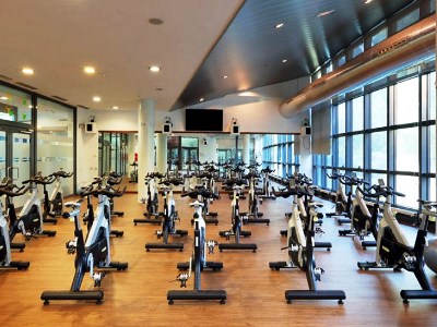 gym - hotel eurostars suites mirasierra - madrid, spain
