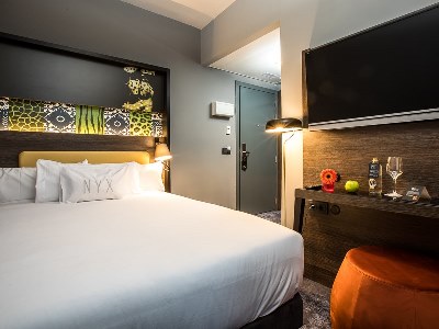 bedroom 1 - hotel nyx madrid - madrid, spain
