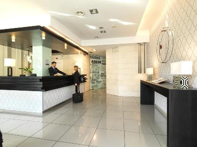 lobby - hotel guadalmedina - malaga, spain