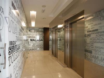 lobby 1 - hotel guadalmedina - malaga, spain