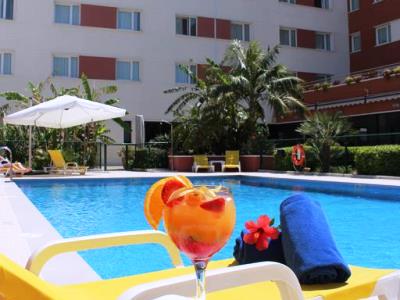 outdoor pool - hotel hilton garden inn malaga - malaga, spain