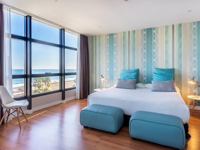 bedroom - hotel vincci malaga - malaga, spain