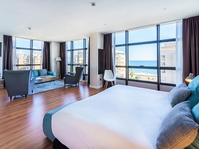 bedroom 1 - hotel vincci malaga - malaga, spain
