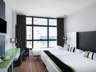 bedroom 2 - hotel vincci malaga - malaga, spain
