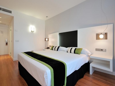 bedroom 3 - hotel vincci malaga - malaga, spain