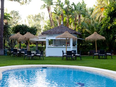 outdoor pool - hotel los monteros spa and golf resort - marbella, spain