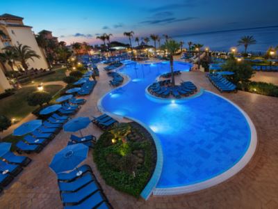 outdoor pool - hotel marriott's marbella beach resort - marbella, spain