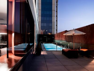 outdoor pool - hotel ac murcia - murcia, spain