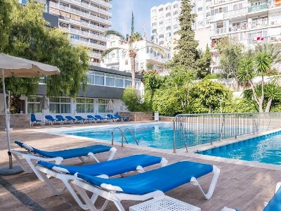 outdoor pool - hotel hotel joan miro museum - palma de mallorca, spain