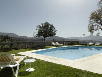 outdoor pool - hotel parador de ronda (superior) - ronda, spain