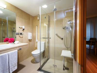 bathroom - hotel palacio de aiete - san sebastian, spain