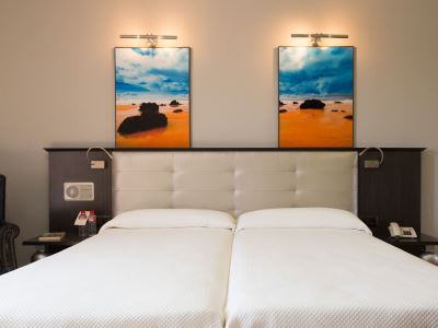 bedroom 1 - hotel chateau la roca - santander, spain