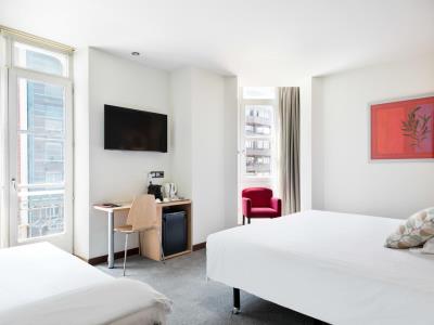 bedroom - hotel abba santander - santander, spain