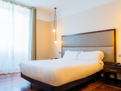 bedroom - hotel compostela - santiago de compostela, spain