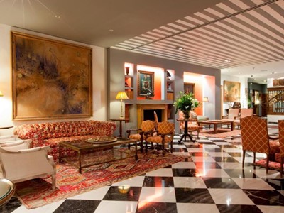 lobby - hotel dona maria - seville, spain