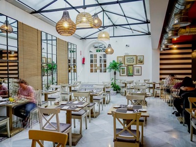 restaurant 1 - hotel dona maria - seville, spain